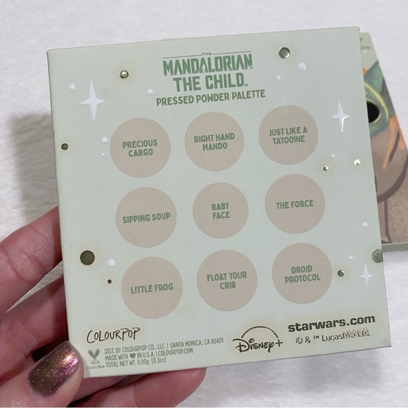 Colourpop Star Wars Mandalorian The Child Eyeshadow Palette - Picture 3 of 3